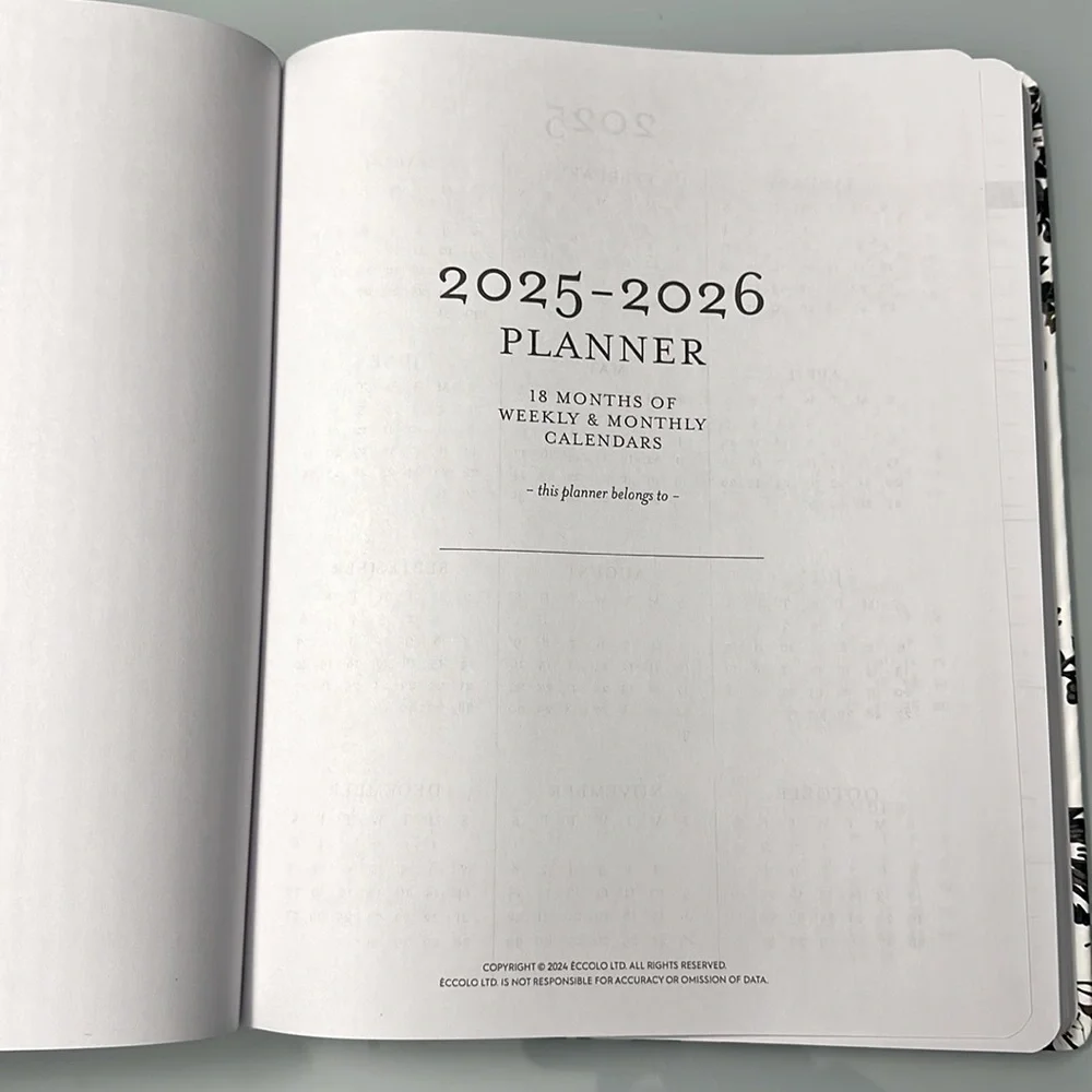 NWT Laura Ashley 18-Month Planner